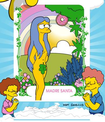 Marge as Madre Santa